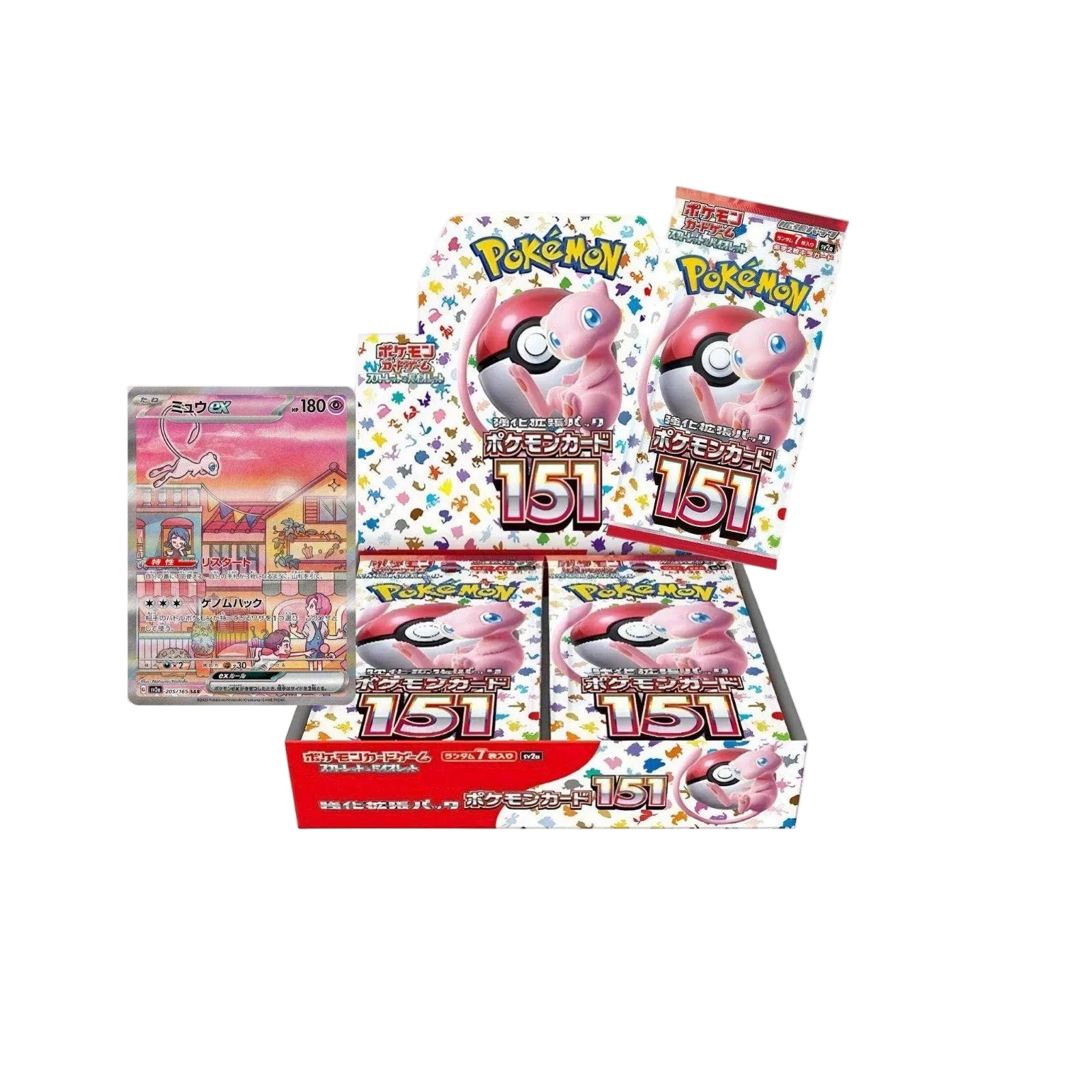 Pokémon 151 (SV2a) Booster Box — Japanse Pokémon TCG